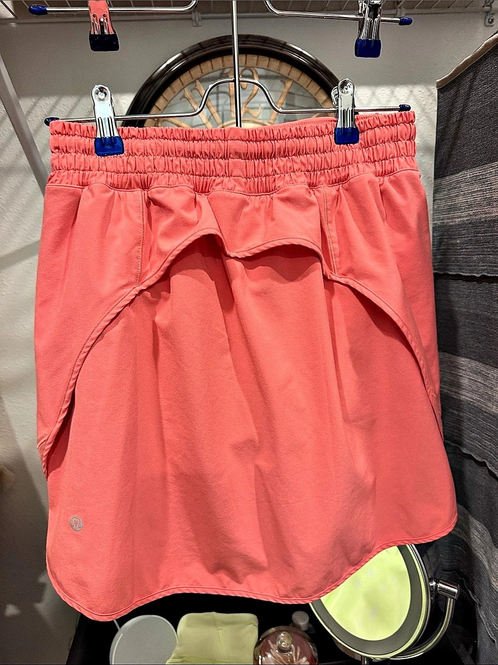Lululemon Hotty Hot High-Rise Skirt salmon